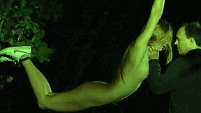 i dive into bound blonde teen's brutal choking gagging pain.