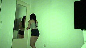 Stepbro Calms Latina Sis Fear with Cock in Bedroom