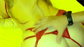 Chatting costumes with hot coworker led straight to motel cowgirl creampie.