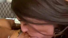 i join lesbian shower threesome then fuck and cumswap with petite babes pov