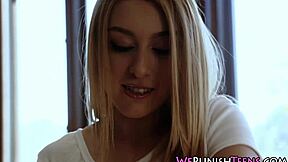 kinky fetish teen sucks mistress strapon like a desperate slut?