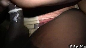 young latina overwhelmed by massive black cock gangbang