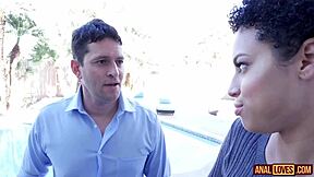 amethyst banks takes it deep anal on lazy sunday