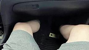 WOW, Public Car Handjob Leads to Massive Cumshot in Her Mouth During Blowjob!