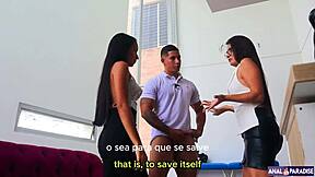 Emma and leo visit dr kathylee's office to beat anal fears