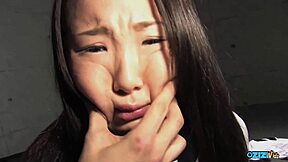 Asian nurse bends over for old patient's rough doggystyle pounding