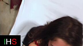 Brunette Teen Rides Cock Then Takes Anal Doggystyle