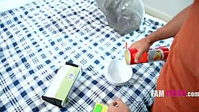 faux ebony stepsis pussy swap turns into real big ass pov pounding