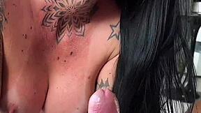 Brunette Gostosa Screams Riding Cock Cowgirl After Party Doggy POV