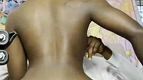 Petite ebony midget homemade couch fuck with huge bbc florida style