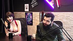 Lady Snow and Lord Kenobi's hottest sensual cast moments with top black stud - part 1