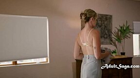 Tiny Asian stepsis spies me perving on stepmom and gets turned on