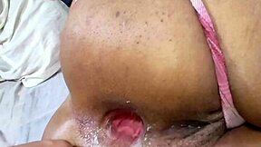 latina teen ass gaped wide by monster cock ay duele!