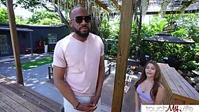 uhh wife takes agent's huge cock while hubby's watchin our private 3some deal