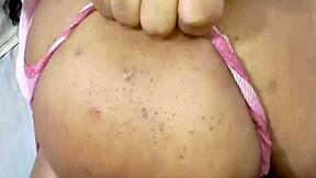 latina teen ass gaped wide by monster cock ay duele!