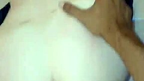 big cock hammers pale girl's pink pussy doggy style