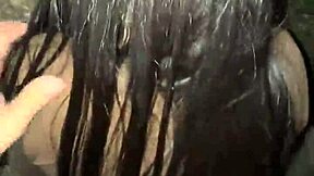 Caught pounding stranger's tight pussy on street quickie