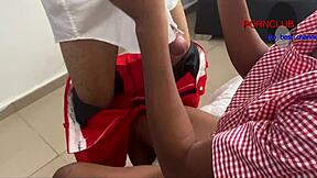 senior prefect caught slamming bbc into junior college girl's big ass