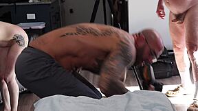 Submissive Petite Girl Trembles as Old Man Pounds Her Tight Holes