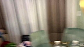 Petite Blonde College Girl Flashes Pussy and Ass!