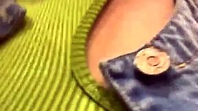 BBW BLONDE TEEN MASTURBATES to intense ORGASM in public CHANGING ROOM FITTING AREA