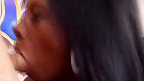 Natural Tits Milf Rides Cock in Retro Parody