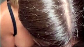 tru kait gags on huge cock pov massive facial