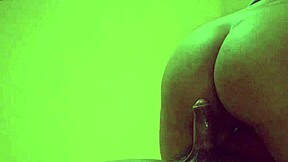 big ass latina bounces wildly on huge black cock in homemade pov ride