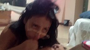 Sexy Submissive Argentinian Stepsister Spanked and Fucked Hard by Stepbro