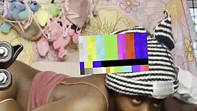 Petite ebony midget homemade couch fuck with huge bbc florida style