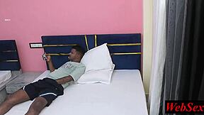 indian teen STEPSISTER gets real HOMEMADE sex from bro