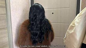 Stepsister's cute blonde friend rips clothes for my hot cock in bedroom