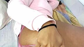 latina teen ass gaped wide by monster cock ay duele!