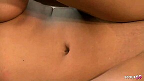 sweet blonde presley hart small tits pickup fuck massive cumshot