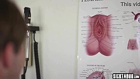 blonde doctor emma hix craves sloppy deepthroat on patient's monster cock