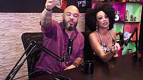 Lady Snow and Lord Kenobi's hottest sensual cast moments with top black stud - part 1