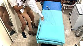 leaked intimate video shows sexy argentinian doctor nataly with athletic patient in hospital