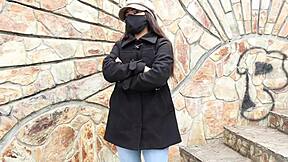 wanna see horny latina squirt crazy for cash?