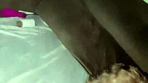 beautiful latina wife in lingerie gives horny young college girl oral treat