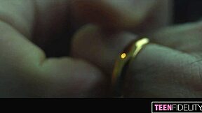 James Degrades Maya's Young Pussy to Cheat on Wife at Wedding!