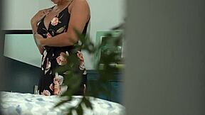 Horny Stepmom Jodie Johnson Sadie Rose Catches Me Spying on Big Tits