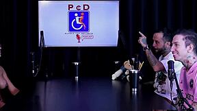 Alice Vasconcelos BDSM Casting Interview Toys Group Fuck Sheer Red