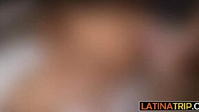 Big Tits Latina Karime Swallows Cock Rough Fuck