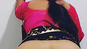 Desi Indian Step Mom's Wet Pussy Takes Step Son's Rough Outdoor Thrusts