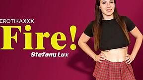 Stefany Lux Chokes on Monster Cock in Erotikaxxx Fire Trailer