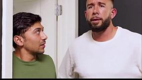 Big Tits Stepdaughter Hailey Rose Fucked by Stepbrother and Stepdad Max Fills