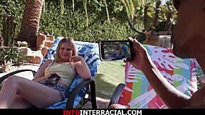 i need that petite blonde deepthroating my big black cock on cam now