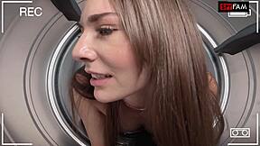 stepdad pounds stuck stepdaughters tight cunt