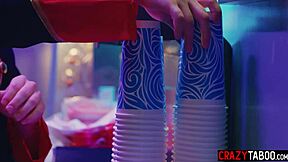 horny petite athena faris fucks bf in cinema 😈🍿🔥