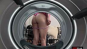 stepdad pounds stuck stepdaughters tight cunt